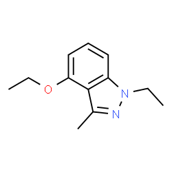 1H-Indazole,4-ethoxy-1-ethyl-3-methyl-(9CI) Structure