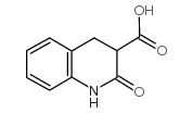 2-氧代-1,2,3,4-四氢喹啉-3-甲酸结构式