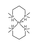 [Pt(1,3-bis(dimethylphosphino)propane)2](2+) Structure