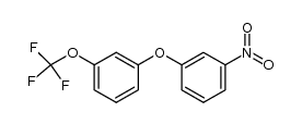 1-nitro-3-[3-(trifluoromethoxy)phenoxy]benzene Structure