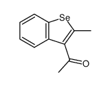 Ethanone, 1-(2-methylbenzo[b]selenophene-3-yl)-结构式