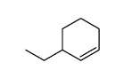 3-ethylcyclohexene Structure