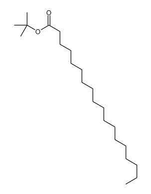 Octadecanoic acid, 1,1-dimethylethyl ester structure