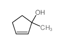 1-methylcyclopent-2-en-1-ol结构式