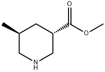 3-Piperidinecarboxylicacid,5-methyl-,methylester,(3S,5S)-(9CI)图片