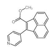 methyl 2-pyridin-4-ylacenaphthlene-1-carboxylate Structure