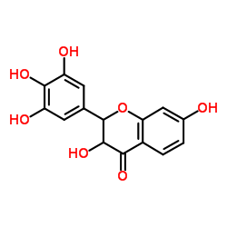 3,3',4',5',7-Pentahydroxy-flavanone Structure