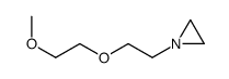 1-[2-(2-methoxyethoxy)ethyl]aziridine Structure