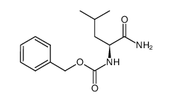 (S)-(1-氨基-4-甲基-1-氧代戊-2-基)氨基甲酸叔丁酯结构式