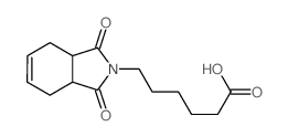 2H-Isoindole-2-hexanoicacid, 1,3,3a,4,7,7a-hexahydro-1,3-dioxo- Structure