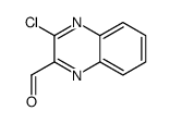 3-chloroquinoxaline-2-carbaldehyde structure