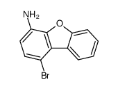 1-Bromo-4-dibenzofuranamine structure