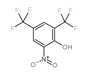 2-硝基-4,6-双三氟甲基苯酚结构式