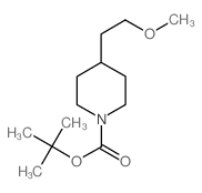 4-(2-甲氧基乙基)-1-哌啶羧酸 1,1-二甲基乙酯图片