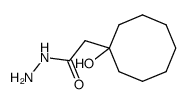 (1-hydroxy-cyclooctyl)-acetic acid hydrazide Structure