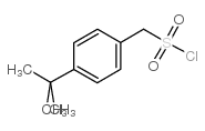 [4-(TERT-BUTYL)PHENYL]METHANESULFONYL CHLORIDE Structure