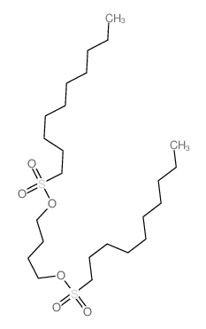 1-(4-decylsulfonyloxybutoxysulfonyl)decane结构式