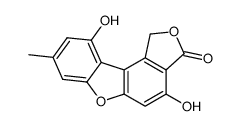 4,10-dihydroxy-8-methyl-1H-benzo[d]benzo[1,2-b:3,4-c']difuran-3-one Structure