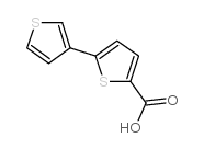 5-(3-THIENYL)TTHIOPHENE-2-CARBOXYLIC ACID Structure