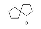 spiro[4.4]non-3-en-9-one Structure