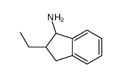 2-ethyl-2,3-dihydro-1H-inden-1-amine结构式