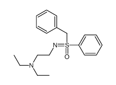 2-[(benzyl-oxo-phenyl-λ6-sulfanylidene)amino]-N,N-diethylethanamine Structure