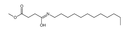 methyl 4-(dodecylamino)-4-oxobutanoate结构式