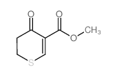 methyl 4-oxo-5,6-dihydrothiopyran-3-carboxylate structure