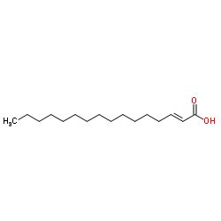 Hexadecenoic acid structure