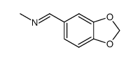 5-(methyliminomethyl)-1,3-benzodioxole Structure