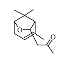 1-(2,8,8-Trimethyl-6-oxabicyclo[3.2.1]oct-2-en-7-yl)-2-propanone structure