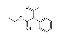 ethyl 3-oxo-2-phenylbutanimidate Structure