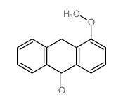 4-methoxy-10H-anthracen-9-one结构式