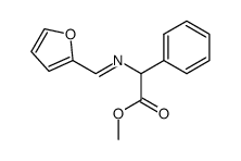 furfurylideneamino-phenyl-acetic acid methyl ester结构式