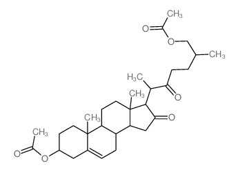 Kryptogenin-3,26-diacetate structure