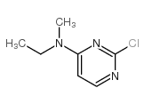 2-CHLORO-N-ETHYL-N-METHYL-4-PYRIMIDINAMINE Structure