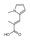 2-Propenoicacid,2-methyl-3-(1-methyl-1H-pyrrol-2-yl)-(9CI)结构式