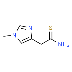 1H-Imidazole-4-ethanethioamide,1-methyl-(9CI) Structure