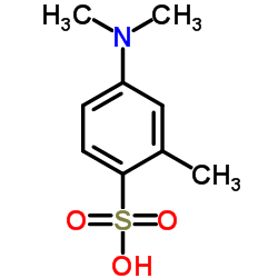 Benzenesulfonic acid, 4-(dimethylamino)-2-methyl- (9CI) Structure