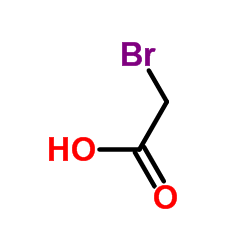 Bromoacetic acid Structure