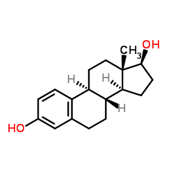 Estradiol-13C2结构式