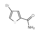 4-溴噻吩-2-羧酰胺结构式