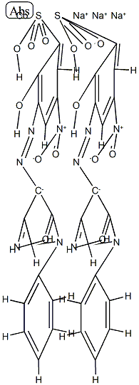 trisodium bis[3-[(4,5-dihydro-3-methyl-5-oxo-1-phenyl-1H-pyrazol-4-yl)azo]-2-hydroxy-5-nitrobenzenesulphonato(3-)]cobaltate(3-) picture