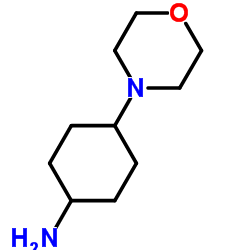 4-(4-Morpholinyl)cyclohexanamine structure