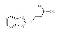 2-benzooxazol-2-ylsulfanyl-N,N-dimethyl-ethanamine picture