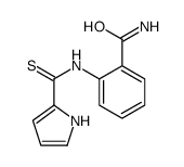 2-(1H-pyrrole-2-carbothioylamino)benzamide Structure