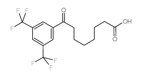 8-(3,5-DITRIFLUOROMETHYLPHENYL)-8-OXOOCTANOIC ACID图片