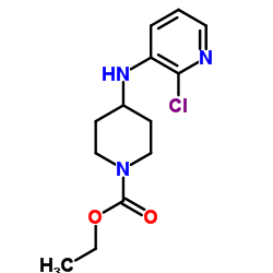 4-(2-氯吡啶-3-基氨基)哌啶-1-甲酸乙酯图片