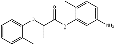 N-(5-Amino-2-methylphenyl)-2-(2-methylphenoxy)-propanamide结构式