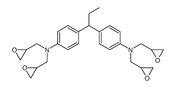 3,3-bis (N,N-diglycidyl-p-aminophenyl)propane Structure